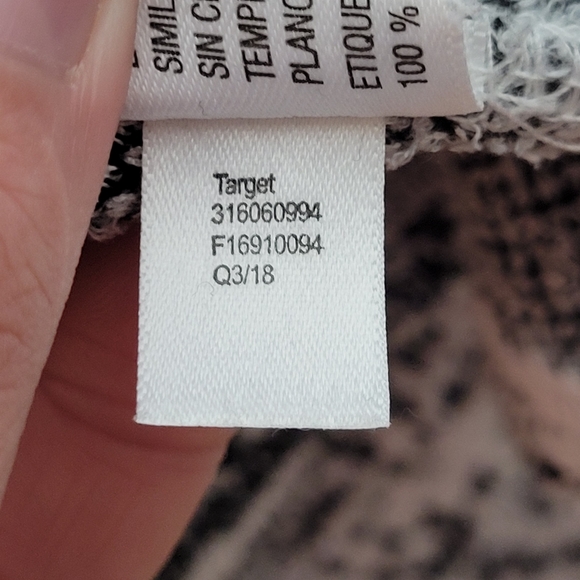 Knox Rose Boho Fuzzy Aztec Pattern Waterfall Drape Front Open Cardigan MEDIUM - Picture 10 of 10